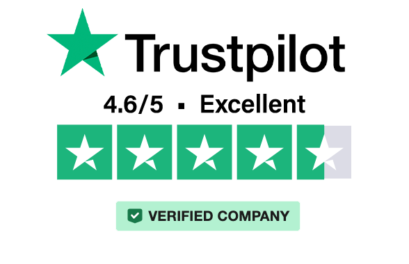 Trustpilot 4.6/5