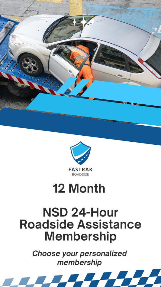 NSD 24-Hour Roadside Assistance:  12-Month Memberships