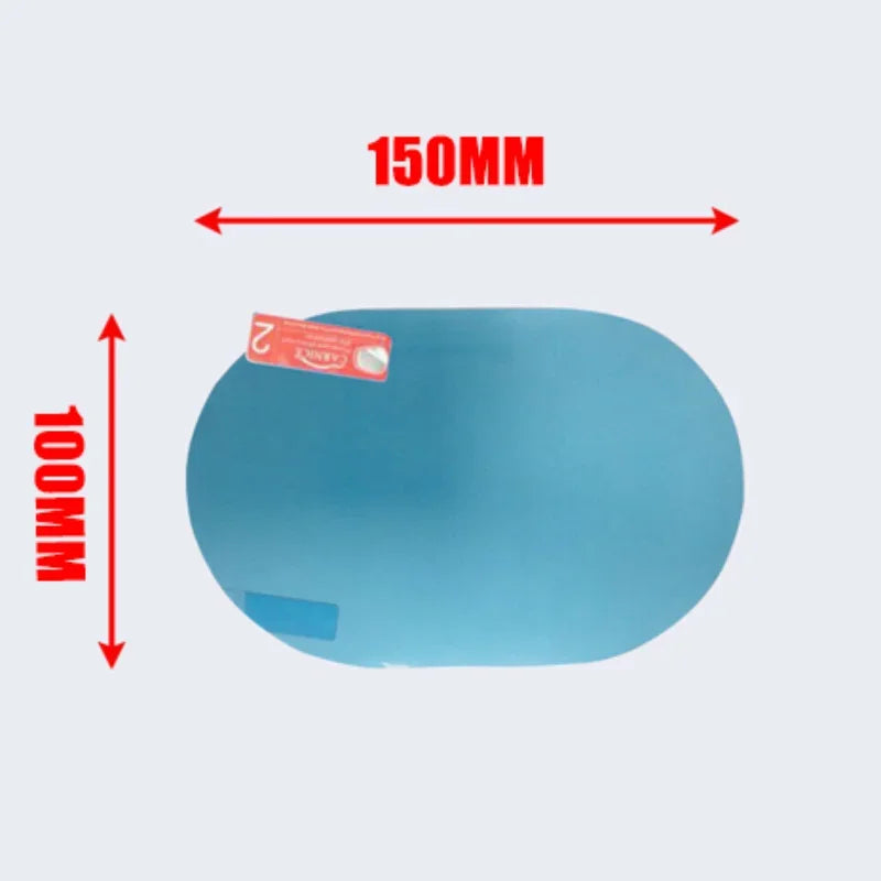 Recommended Vehicle Safety Tools: 2PCS Car Sticker Rainproof Film For Car Rearview Mirror Car Rearview Mirror Rain Film Clear Sight In Rainy Days