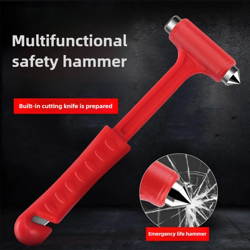 Recommended Vehicle Safety Tools:  Car Buses Trucks Window Breaking Hammer Emergency Escape Safety Hammer Glass Breaker Seat Belt Cutter Tools