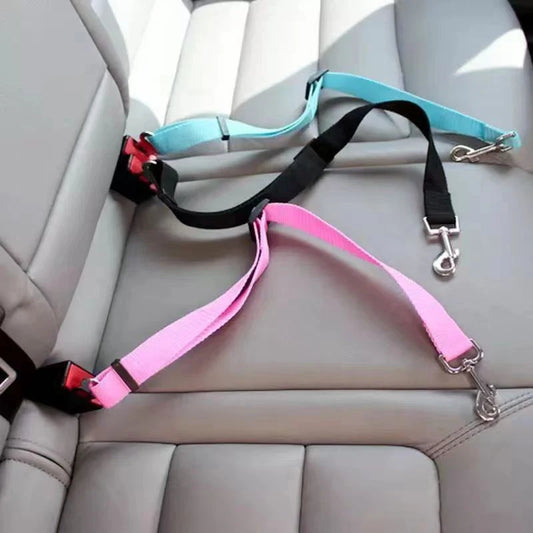 Recommended Vehicle Safety Tools:  Dog Car Seat Belt Safety Protector Travel Pets Accessories Dog Leash Collar Breakaway Solid Car Harness Pet Car Seat Belts